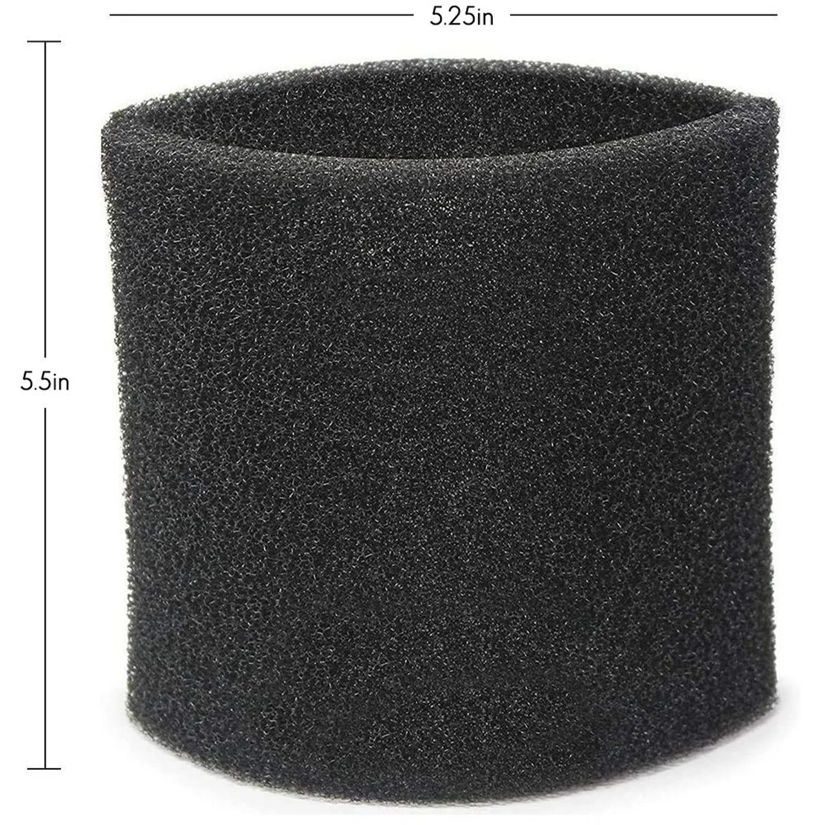 New 1 Pack 90585 Foam Sleeve VF2001 Foam Filter for Shop-Vac Vacmaster & Genie Shop Wet Dry Vacuum Cleaner