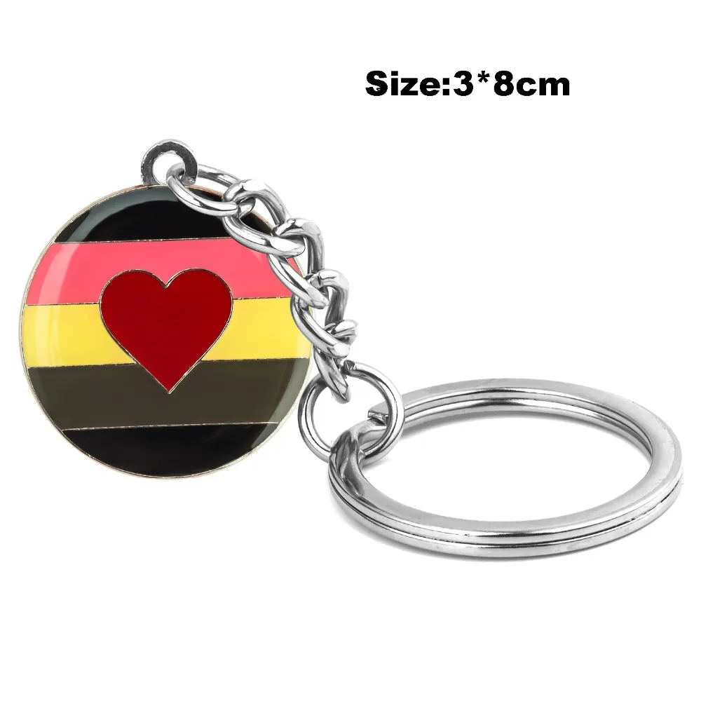 Demiboy Pride Key Chain Syria Bird Key RING  Keychain Bag Pendant Key Chain Holder Key Car Trinket Keyring For Men Women Gift view 3