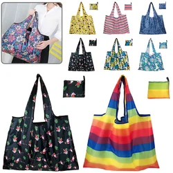 Reusable Shopping Bags Personalized Tote Bag Foldable Grocery Totes Machine Washable Durable Compact Bags for Groceries