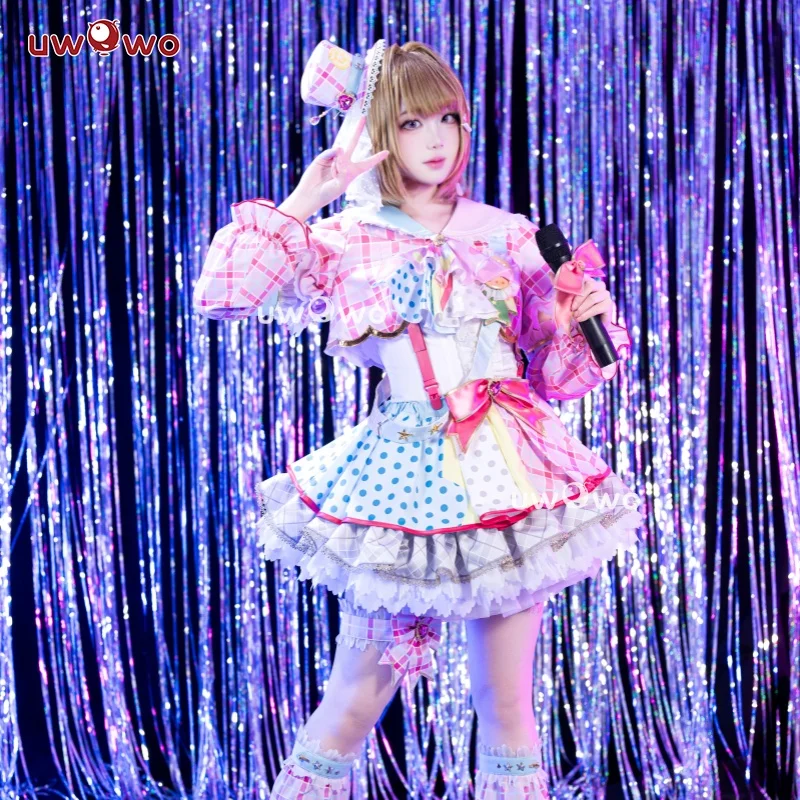 

PRE SALE UWOWO Hanayo Koizumi Cosplay Anime LL Hanayo Koizumi Idol ver. Cosplay Costume S-3XL Halloween Costume