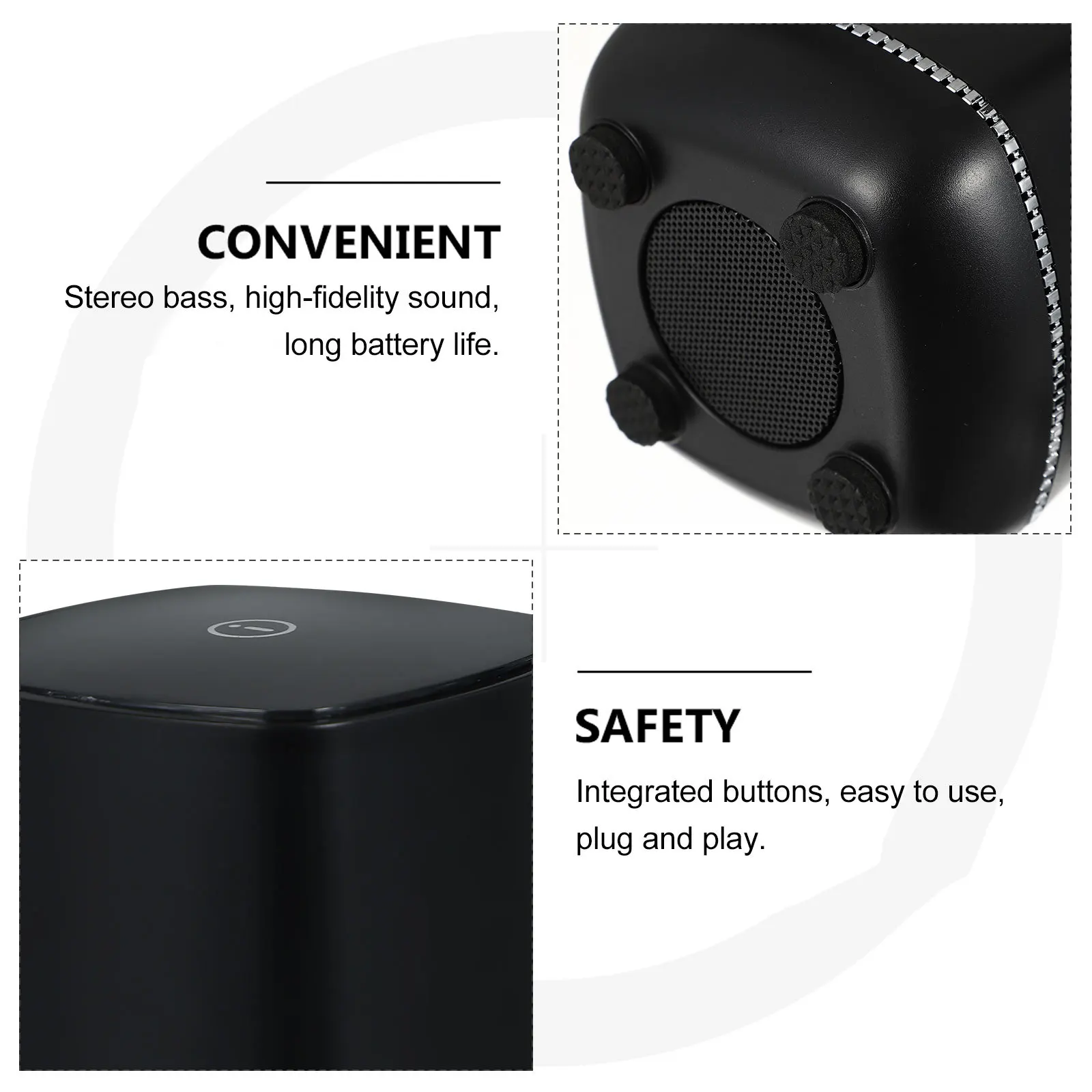 

Mini Portable 3.5Mm Jack Mobile Phone Speaker Stereo Bass High-Fidelity Sound Plug Play Universal Audio Amplifier For Smartphone