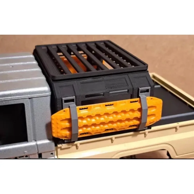 

Задняя защитная дуга (ролл-кейдж) с задним багажником и досками для эвакуации для радиоуправляемого краулера Mangniu MN82 LC79 1/12 - Детали для внедорожного тюнинга и масштабные аксессуары