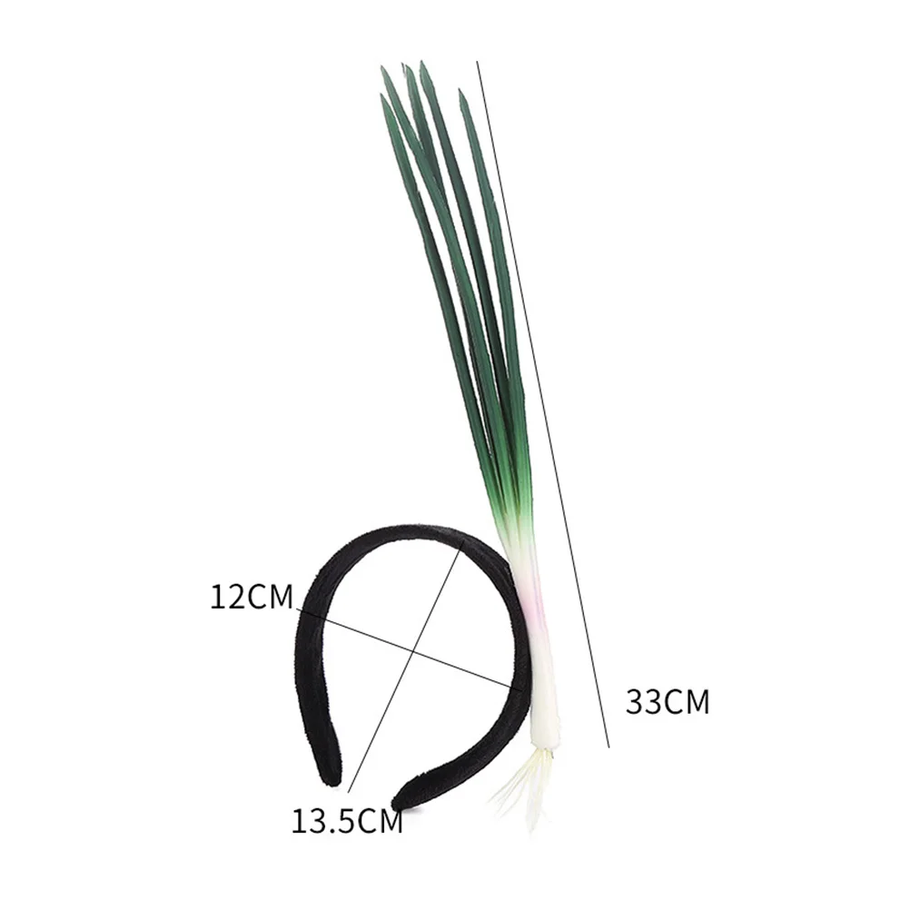 

1Pcs Scallion Hairband Non-Slip Wash Face Hair Hoop Practical Home Makeup Headband Durable Polyester Hair Accessories