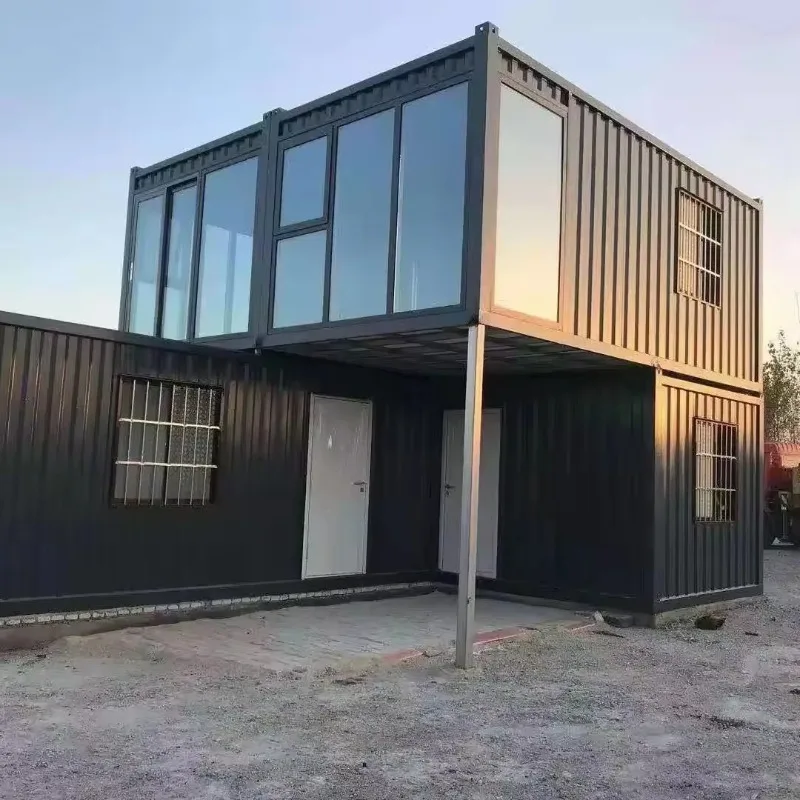 Customized Foldable Prefab Home for Worker Dormitory Easy Assemble Folding Container House Low Price Bulk Order