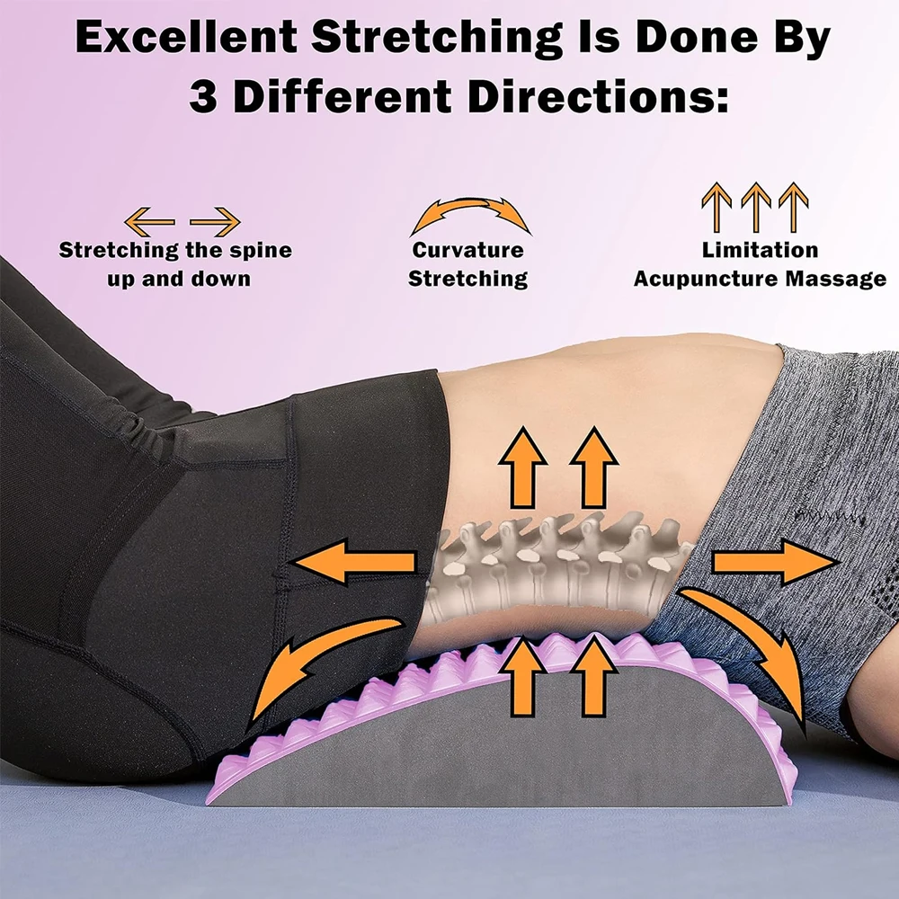 Back Stretcher, Back Decompression - Spine Corrrector,Sciatic Nerve, Chiropractic Stretch, Spinal Stenosis,Sciatica, Scoliosis