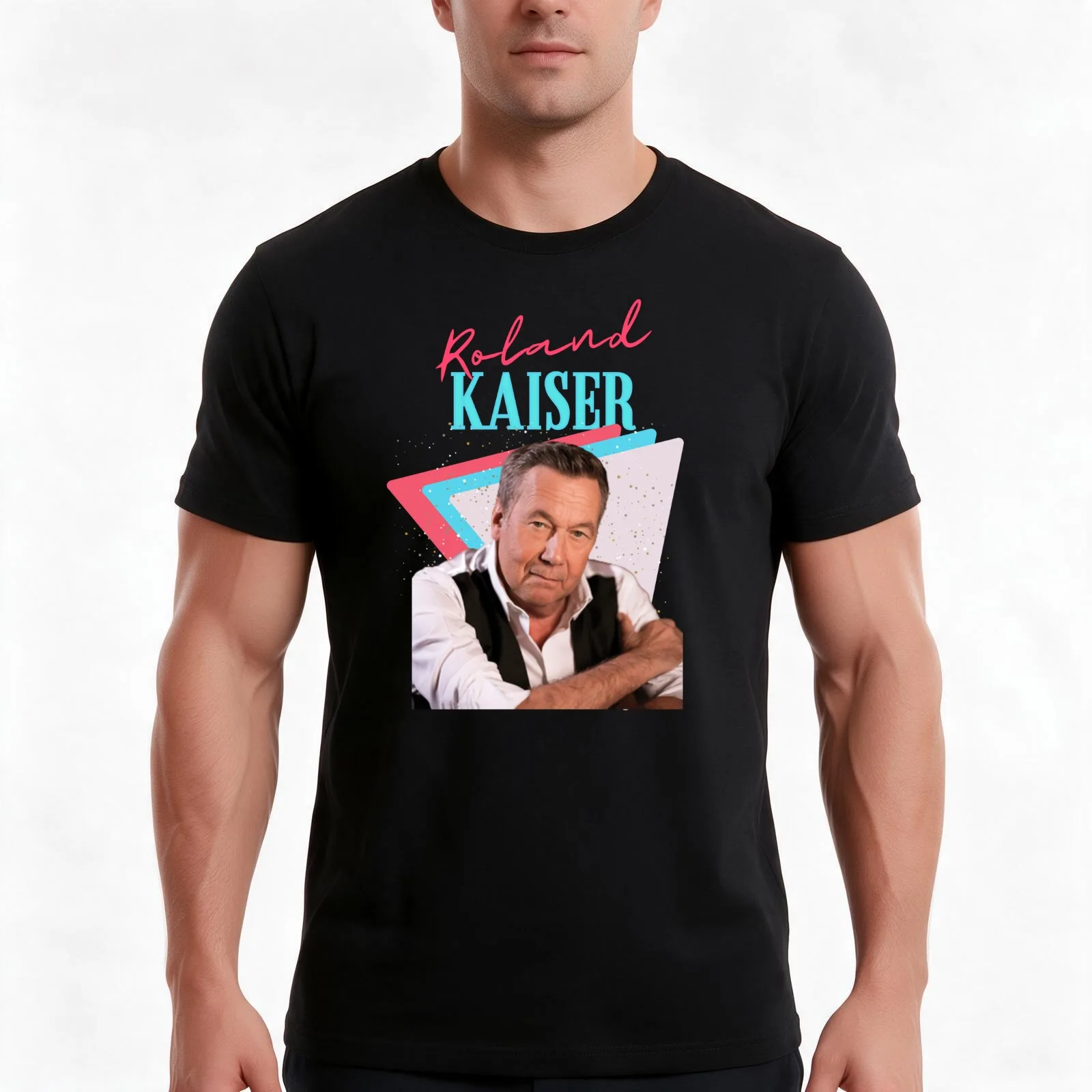 Roland kaiser - rip Roland kaiser - rest in peace Roland kaiser T-Shirt, Summer Casual Cotton Tee, Oversized Streetwear Tops