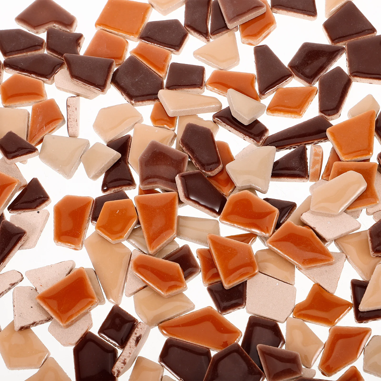 

200G Bag Mosaic Tiles Ceramic Irregular Shapes DIY Craft Tiles for Decoration Garden Bathroom Jewelry Art Supplies