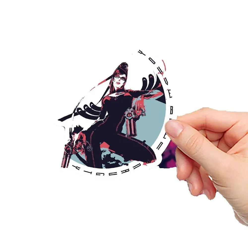 50 stks Bayonetta 3 persoonlijkheid waterdichte stickers speelgoed decoratieve notebook cadeau ipad Guitarpvcsticker