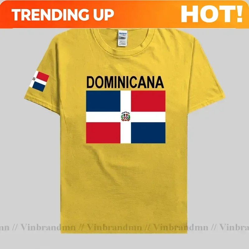 Dominican Republic Dominicana Men T shirts Jerseys Nation Team Tshirt Cotton T-shirt Gyms Clothing Top Tees Country Dominica