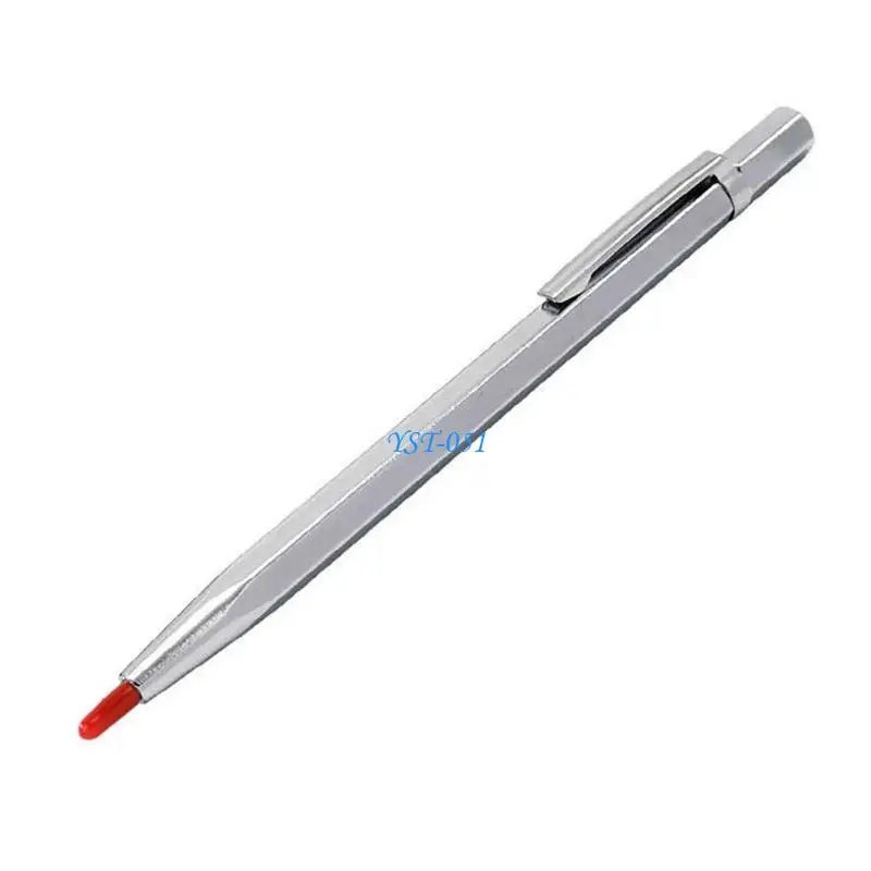 

E15A Portable Anti Slip Grip Pens Glass Cutting Tool for Professional Woodworking Metalworking and Tile Scoring Projects