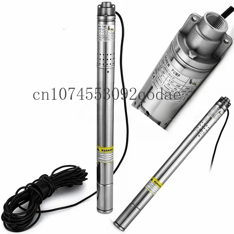 50mm Submersible Deep Water Well Pump Stainless Steel 55m Deep Well For Drink Water Mini 2 Inch Submersible Pump Well