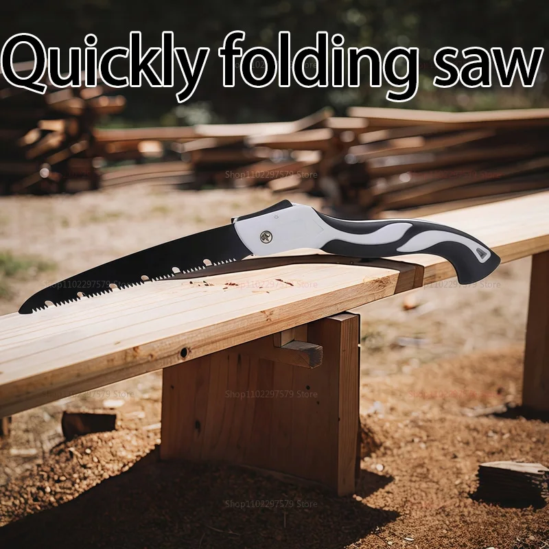 1pcs 300mm Folding Hand Saw Pruning Saw Professional Hand Sawor Tree Pruning Camping Gardening Hunting Cutting Wood