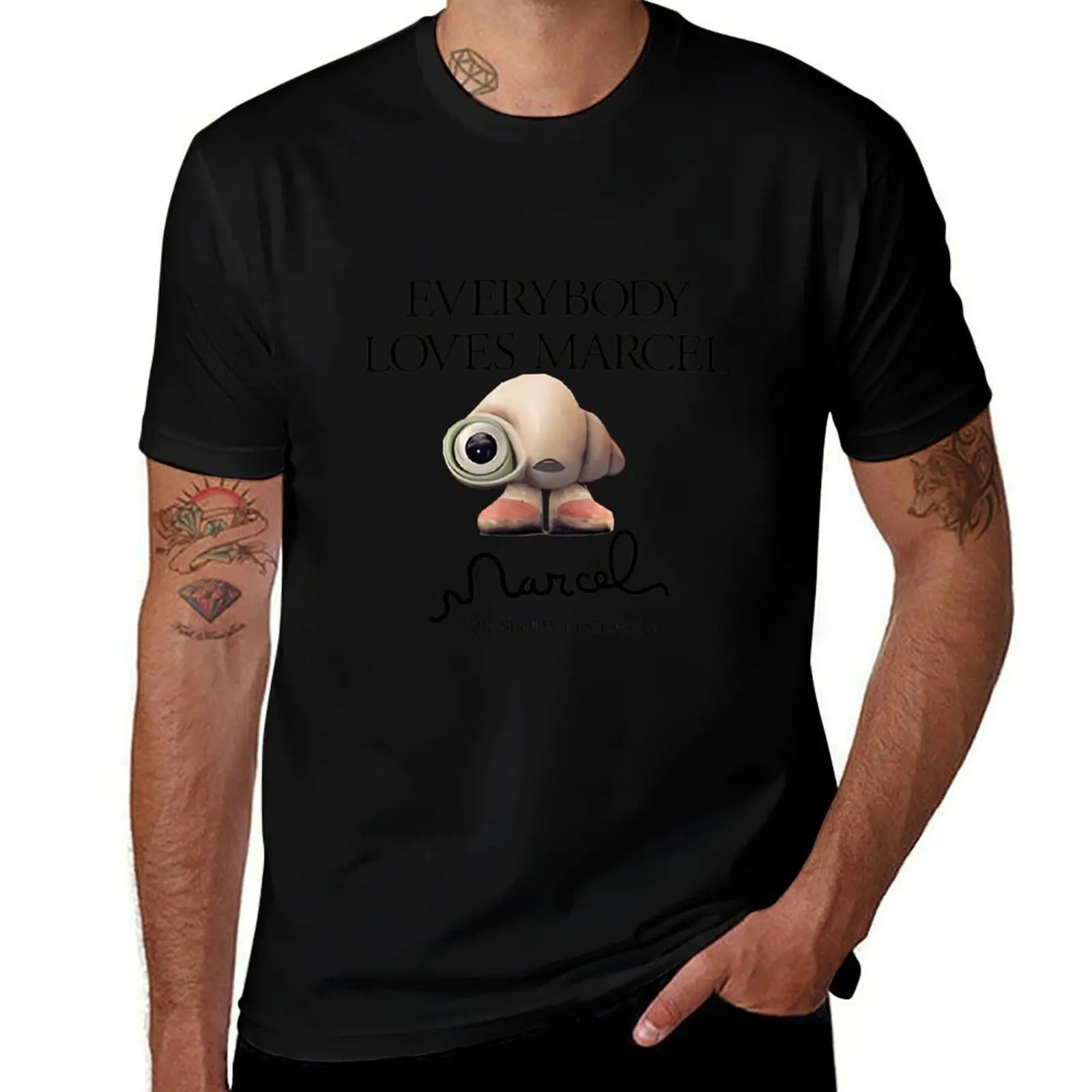 

Marcel The Shell With Shoes On T-Shirt t shirt for man t shirt personalised T-Shirt