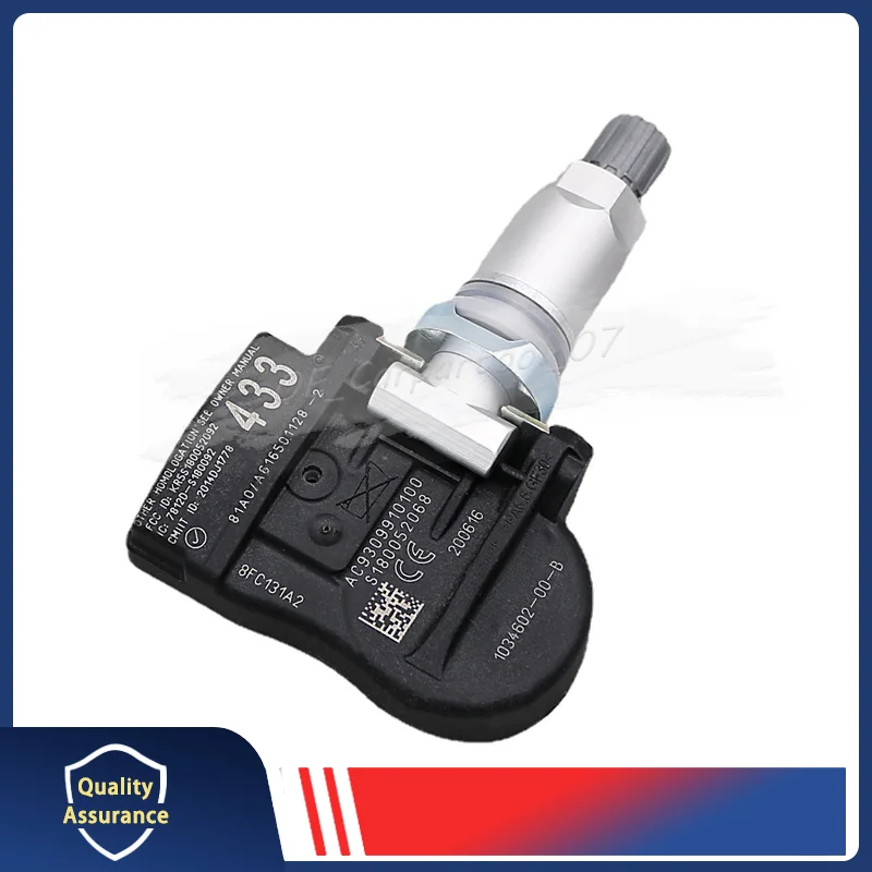 1034602-00-B TPMS TIRE AIR PRESSURE SENSOR For 2014-2022 Tesla Model S Tyre Monitor System pressure sensor 433MHZ 1034602-00-A