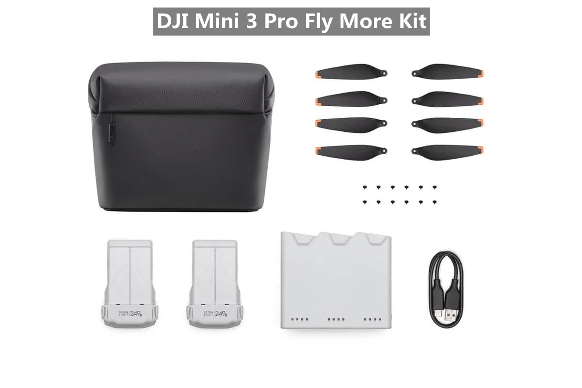 Fly More Kit Plus 47min max flight time Two-Way Charging Hub Shoulder Bag Propellers USB 3.0 Type-C Date Cable