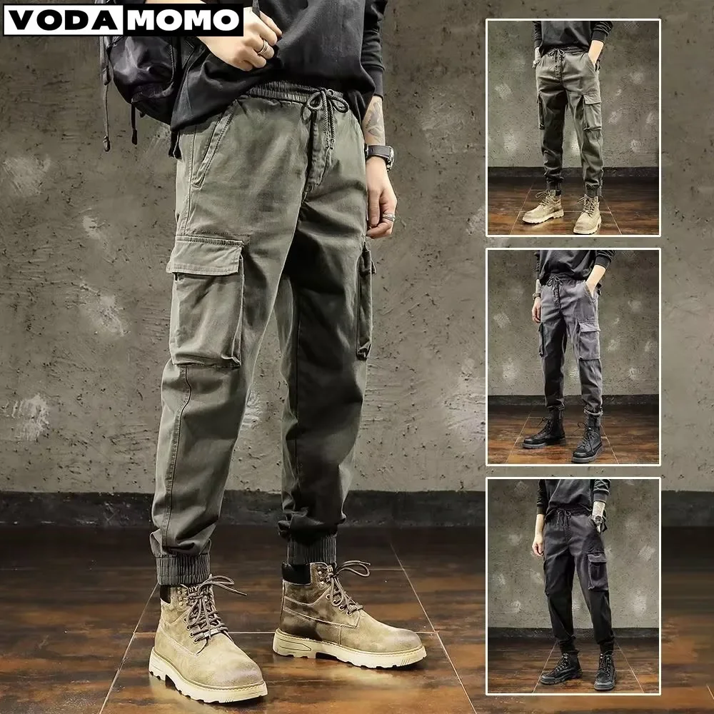 

Men's Cargo Pants Trend All Seasons Outdoor Men's Trousers Loose Straight Casual Men's Leggings men pants joggers men pants