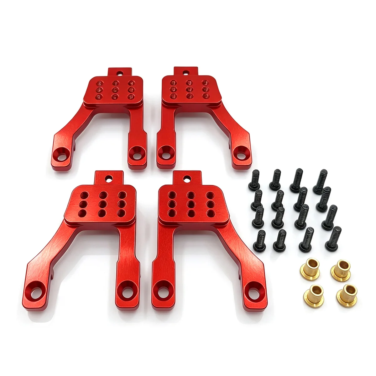 RC Car Front and Rear Suspension Bracket Set Fit for MN 1/12 MN128 MN86 G500 Modification Remote Control Car Parts