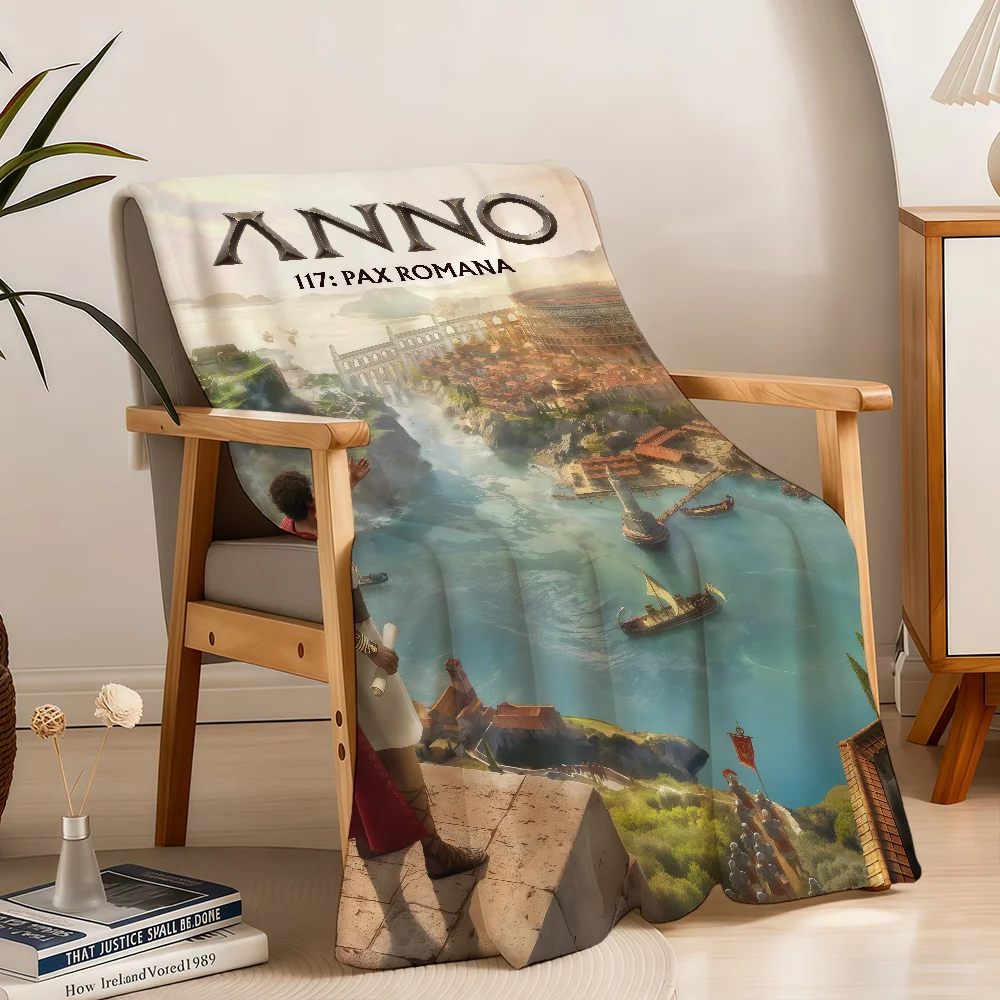 Blanket YB Throw Game Video Super Cosy Plush Living Room Sofa 117 Couch Childish Birthday A-AnnoS-ES Gifts