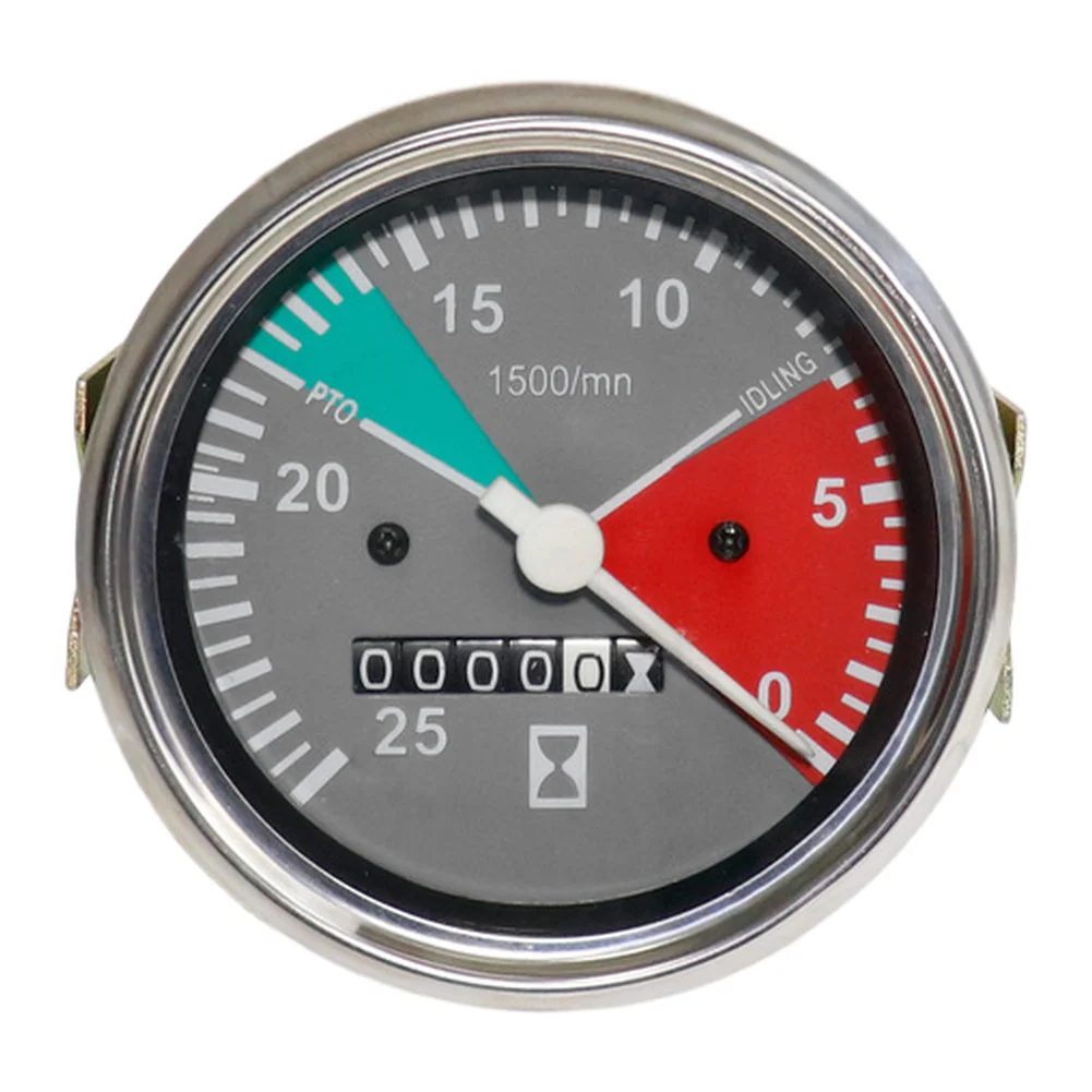 

Agricultural Gauge Hour Meter Gauge 12V 24V Compatible OEM Replacement Part Replacement Hour Meter Gauge As Shown In The Picture