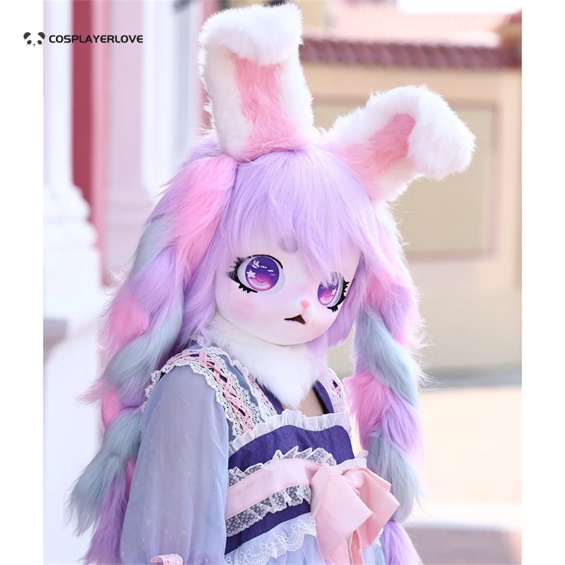 Fursuit Cosplay Headset Furry Costume Paw Head Base Comiket Furry Kig Kigurumi Headwear for Cosplay Halloween Christmas Carnival