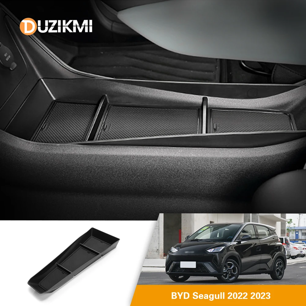 

For BYD Seagull 2022 2023 Center Control Storage Box Central Container Console Tray Organizer Interior Accessories