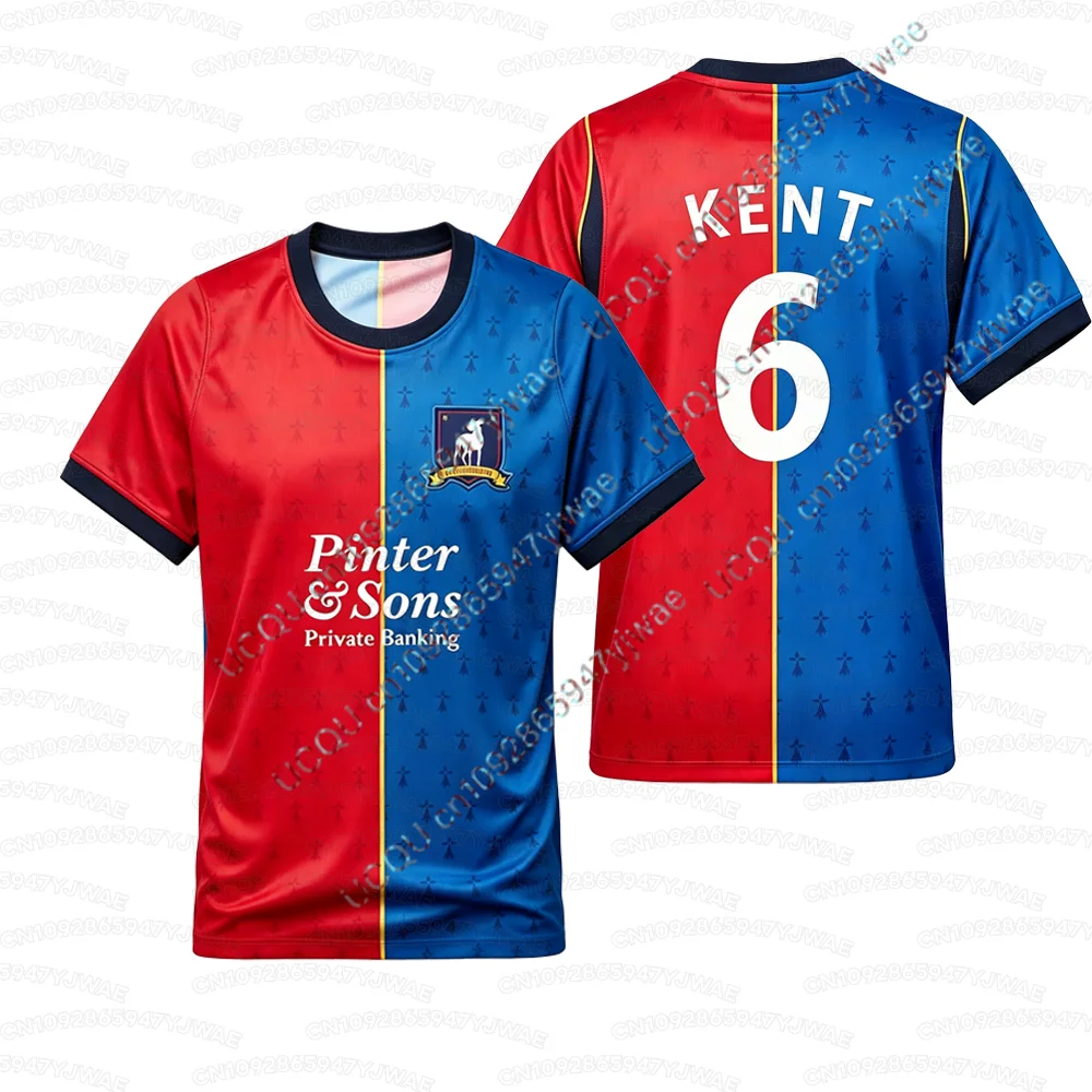 2026 Herren Damen Sommer Sport Kinder T-Shirt Atmungsaktiv Schnelltrocknend Ted Lasso Staffel 4 Richmond Fußballtrikot T-Shirt Tops – Detail 6
