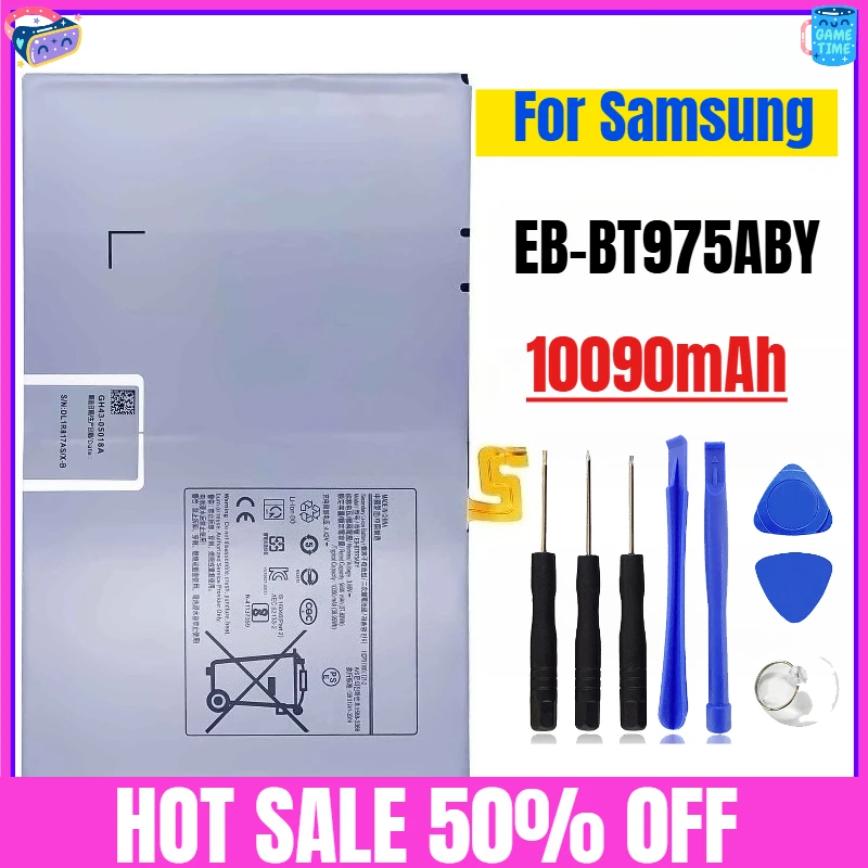 

10090mAh New EB-BT975ABY for Samsung Tab S7+/S7 Plus Tablet Battery