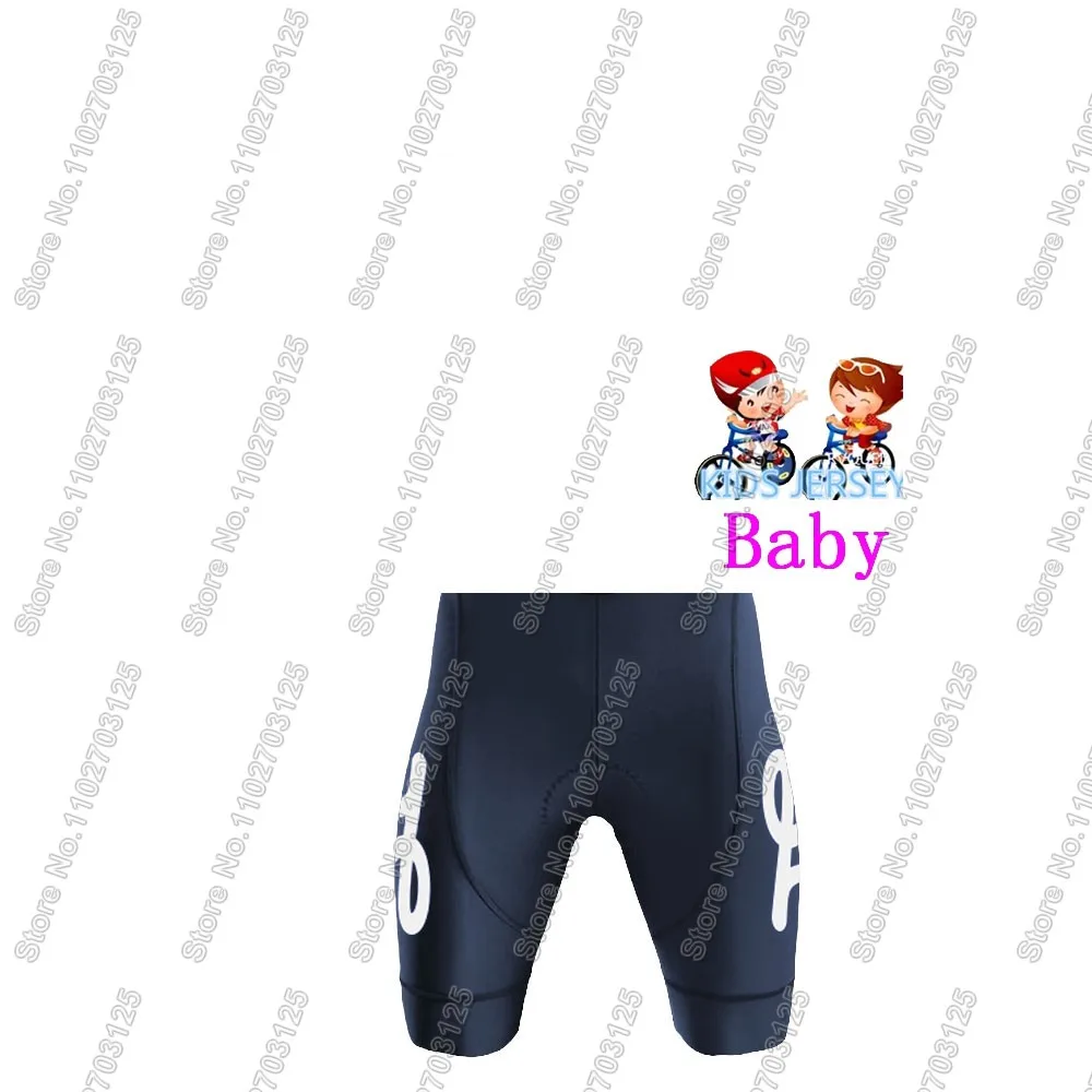 2025 طقم جيرسي لركوب الدراجات للأطفال من Total Energies للأولاد والبنات فرنسا ملابس ركوب الدراجات بدلة الدراجة MTB Ropa مايوه #5