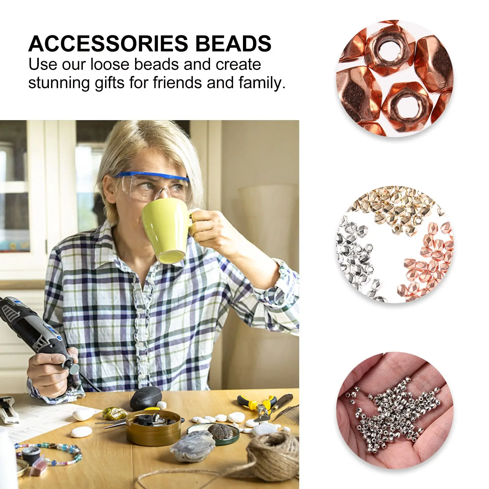 

900 шт., ромбовидные бусины, свободные бусины для DIY, ожерелье, браслет, брелок для ключей, аксессуары для изготовления ювелирных изделий, набор для рукоделия