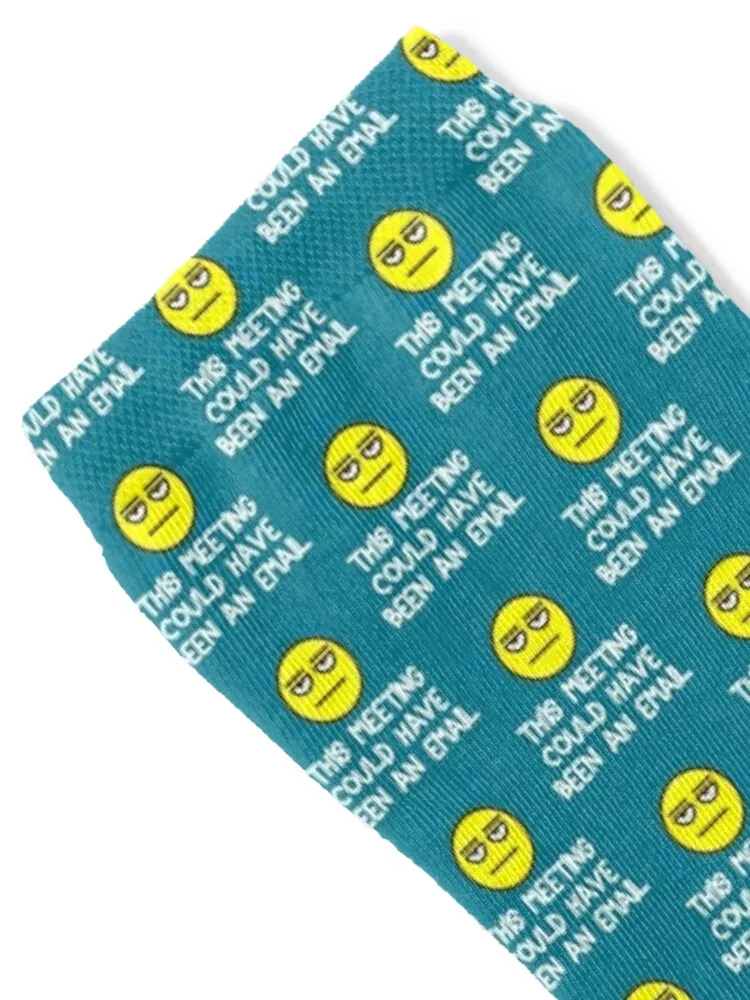 This meeting could have been an email - Funny design to wear in office work job. Socks winter gifts Socks For Women Men's