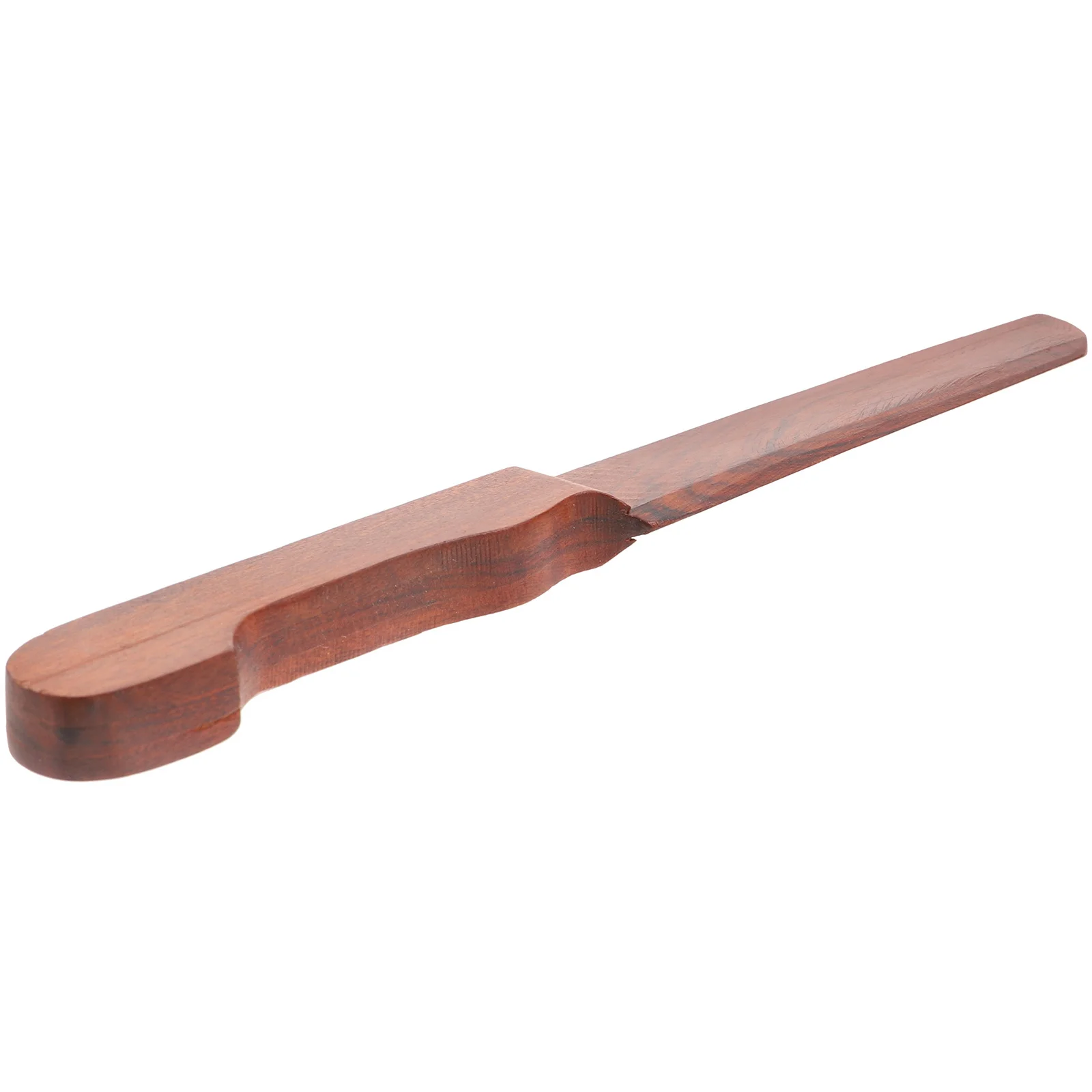 Chinese Style Wooden Paper Cutter Letter Opener Ergonomic Comfortable Rice Paper Cutter for Home Office Envelope Cutting