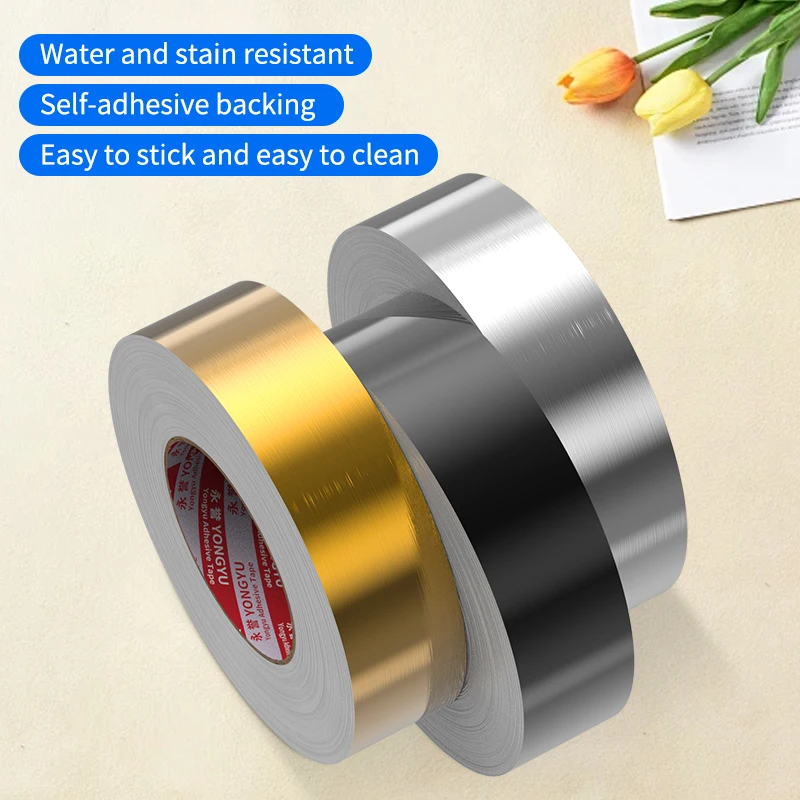 

Home Decoration Seam-Beautifying Tape Strong Adhesive Living Room Kitchen Countertop Floor Brushed Glossy Tile Art