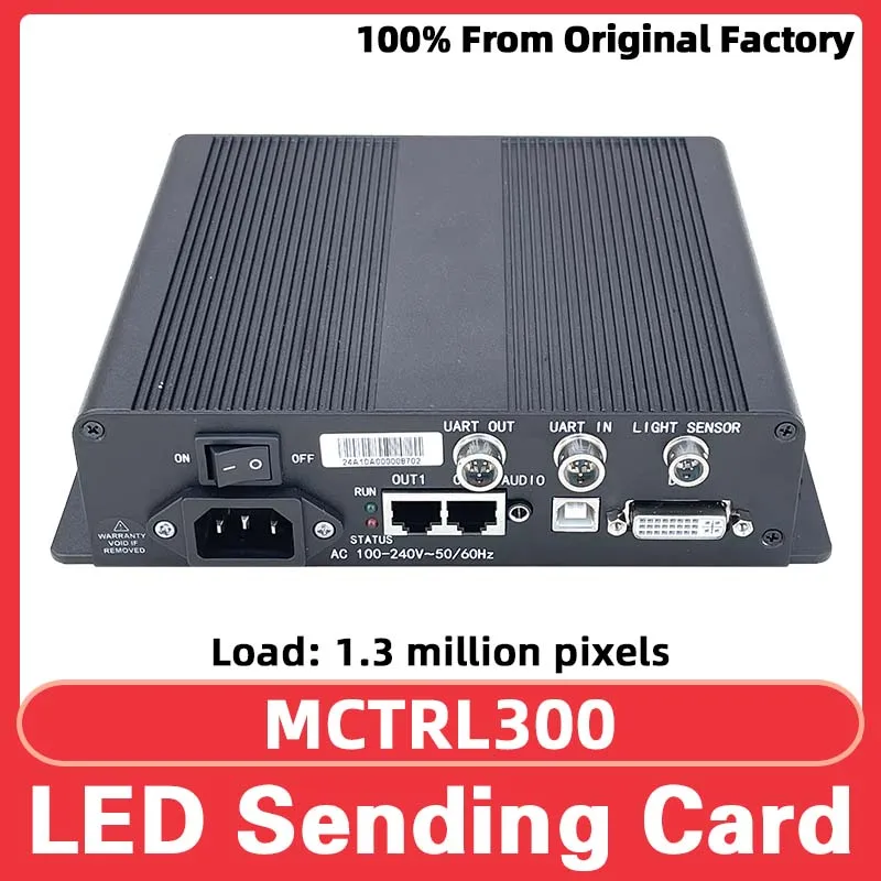 LED Display Screen Novastar MCTRL300 Synchronous System Sending Card Box RGB Full Color HUB75 Module DVI Video Sending Card