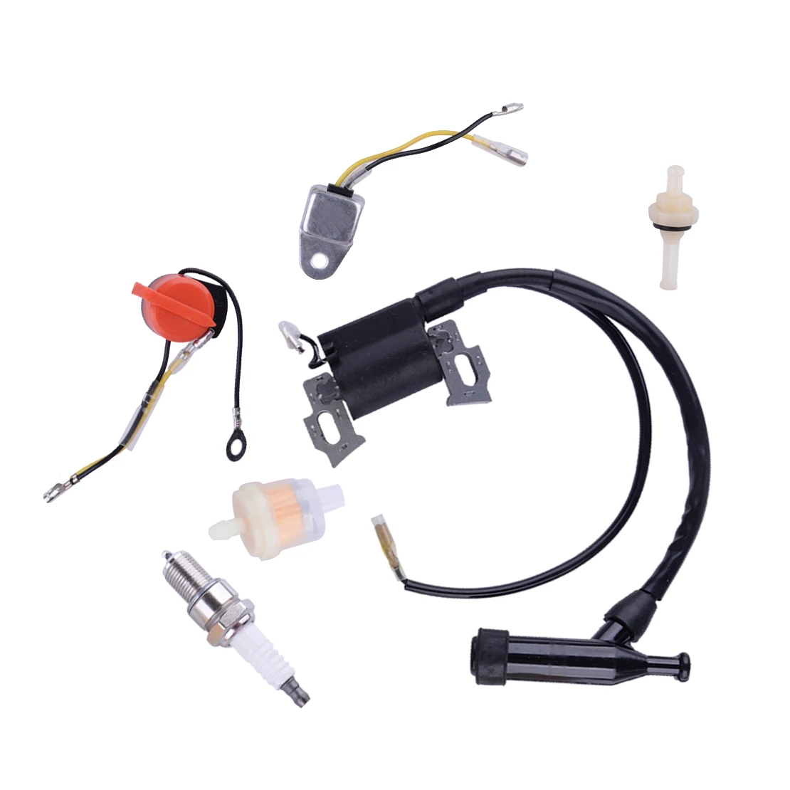 

30500-ZE1-033 30500-ZE1-063 30500-ZE1-043 30500-ZE1-053 30500-ZE1-013 Ignition Coil Module Fuel Filter Kit Fit For Honda GX200