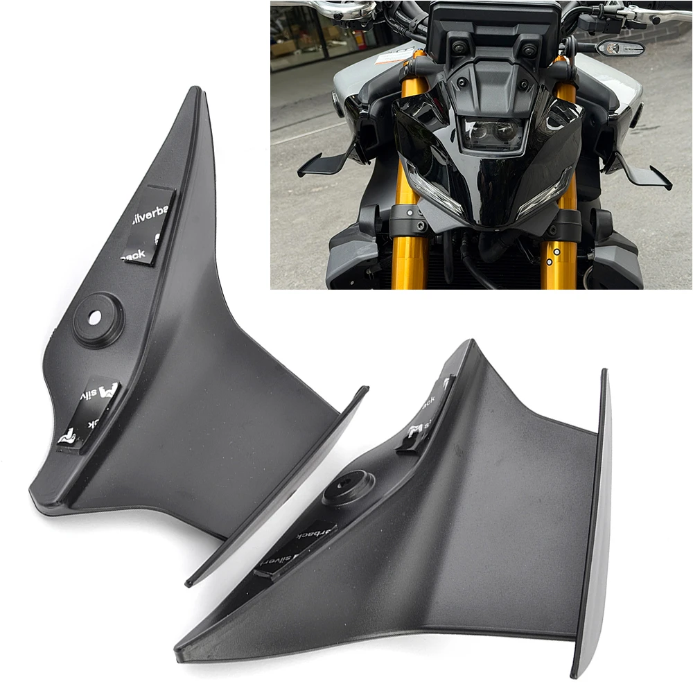 

For Yamaha MT09 MT 09 MT-09 SP MT09SP 2024 2025 2026 Fixed wing Fairing Small Wing Spoiler Aerodynamic Wing