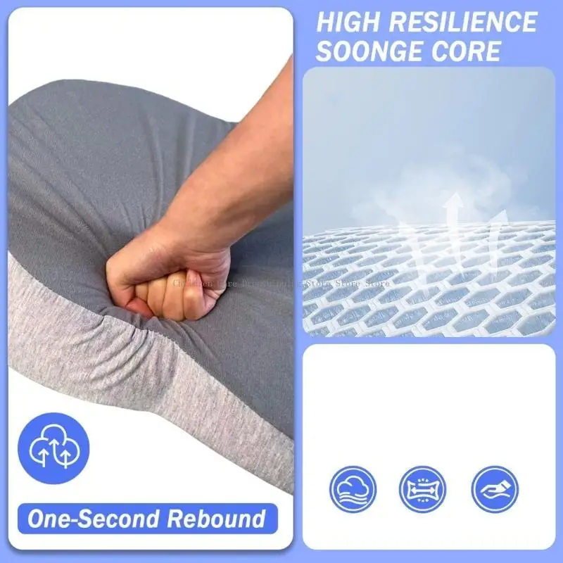 

Double Layer Baby Feeding Slope Pad Pillow Breathable Fabric U Footrest & Pillow For Infants Toddler