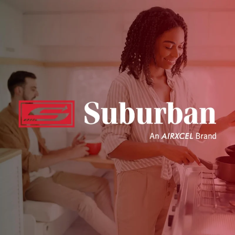 Suburban Advantage Direct Fit Aquecedor de água com tanque de aço de 6 galões SAW6DE, ignição de faísca direta (DSI), gás LP e incoloy elétrico