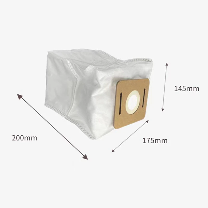 12 Stück Staubbeutel Rucksack Staubsauger Zubehör Filter beutel Ersatzteile für atrix vacbp6 vacbp1 vacbp36v vacbpai