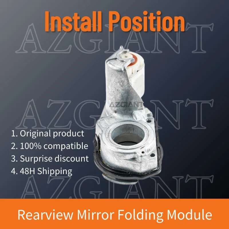 

AZGIANT Car Side View Folding Mirror Motor Actuator Module Auto Side Mirror Fold for 2013-2015 Benz GL-Class X166 GL350 Car Part