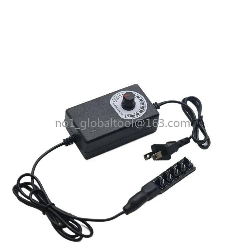 Control Transformer 2A Small 4p 220v To DC 3V-12V External Power Supply Desktop Computer CPU Fan Governor