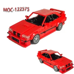 Brand New MOC-122575 Retro Car 446 Parts Self-locking Building Block Model Building Puzzle Birthday Christmas Toy Gift Ornaments