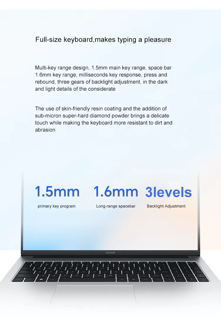 Honor Laptop X16 Plus 16-inch 2024 Riptide R7 8845HS 16GB/32GB RAM 512GB/1TB/2TB SSD 2.5K 120Hz Thin & Light Notebook Computer
