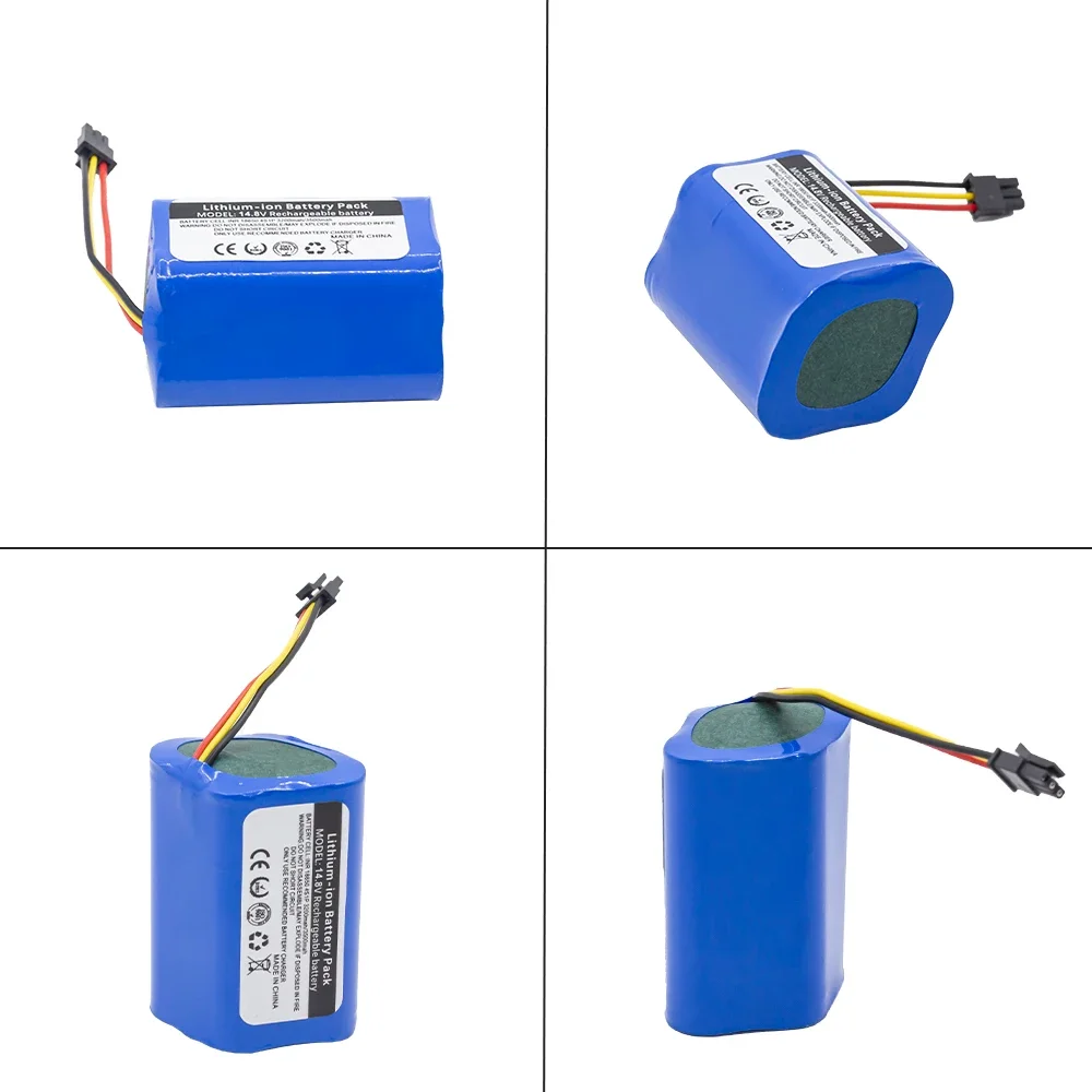 14,4 V/14,8 V 2600 mAh/3200 mAh/ akumulator litowo-jonowy do akumulatora Liectroux B6009 Q7000 Q8000 ZK808 DH860 odkurzacz robot 4S1P 18650