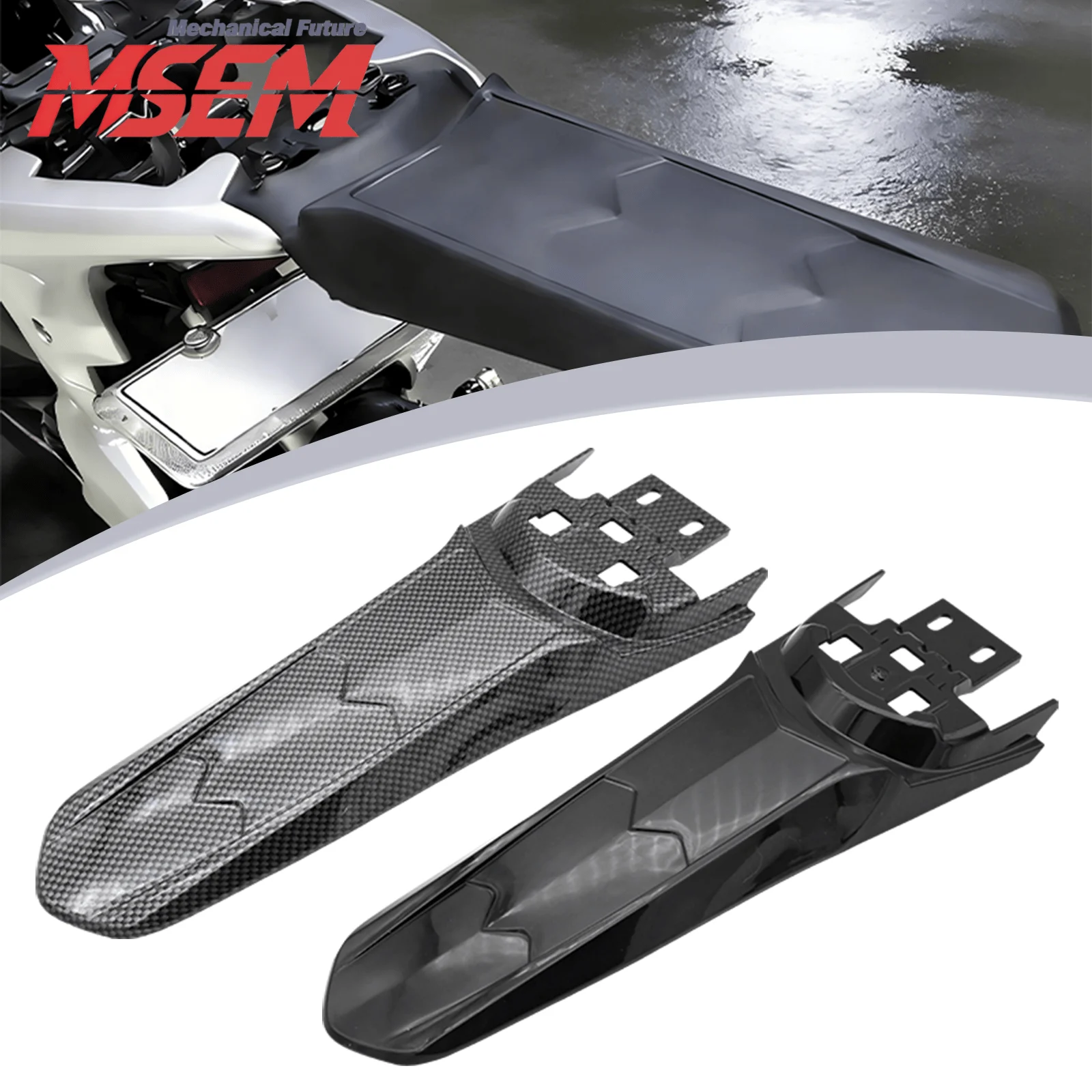 For Sur-Ron Lightbee Light Bee X/S Universal Motorcycle Rear Lengthening Longer Fender Mudguard Tail Guard Bicycle Dirtbike