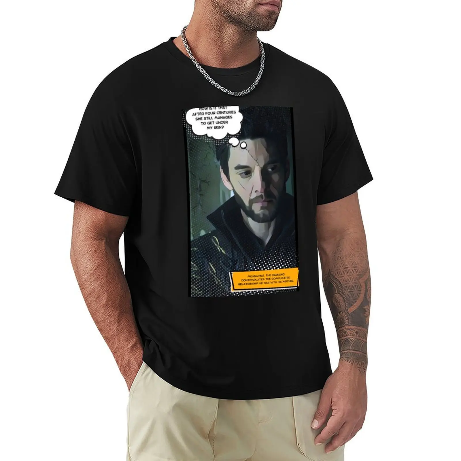 Darkling: Co-Dependency Comic (Ben Barnes) T-Shirt Breathable Lightweight Summer Top