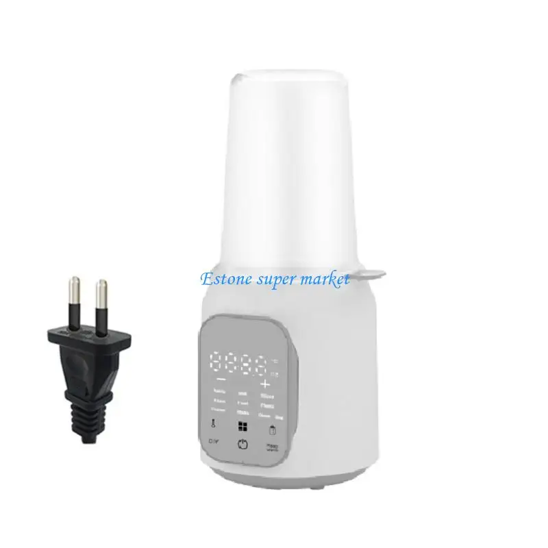 

090B Portable Milk Warmer Sterilizer Adjustable Temperature Control Safe Bottle Heater for Baby Preparation