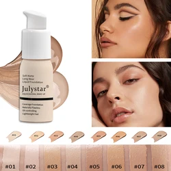 Waterproof Liquid Matte Face Foundation Makeup Full Coverage For Black Women Dark Skin Tan Skin Wholesale