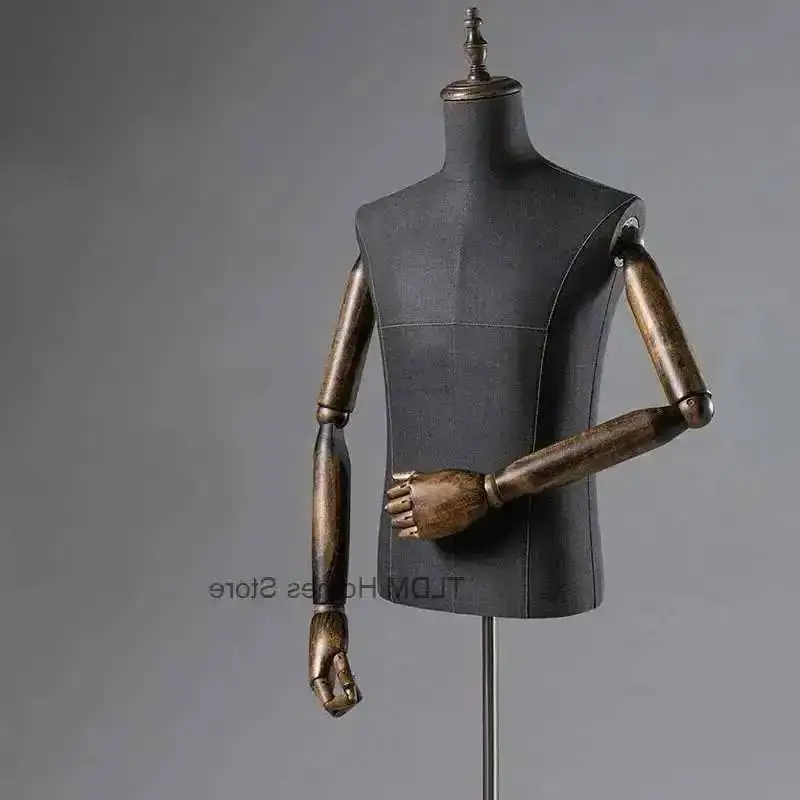 

Dress Mannequin Clothing Mannequin Store Window Suit Men Fake Mannequin Full-body Fashion Props Display Half-length Stand