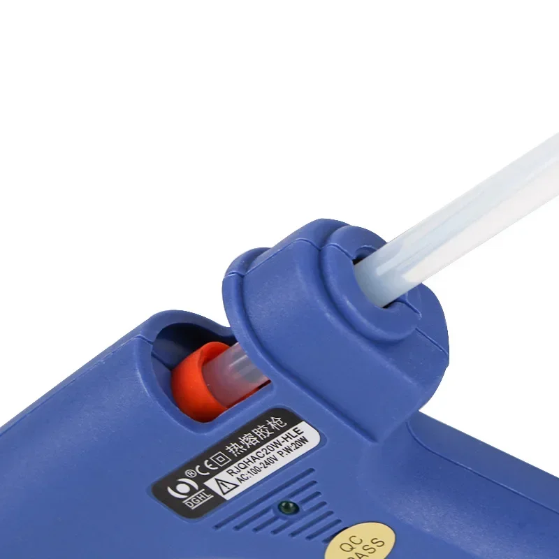 Pistolet à colle thermofusible électrique 20W, colle thermofusible haute température pour voitures, outils électriques, pièces de voiture universelles isolées Anti-brûlure