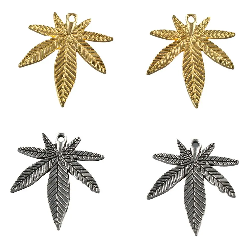 

Bracelet Necklace Jewelry zinc alloy Leaves Charms silver, gold Leaves Earring Bracelet Maple Leaves Charms Jewelry accessories